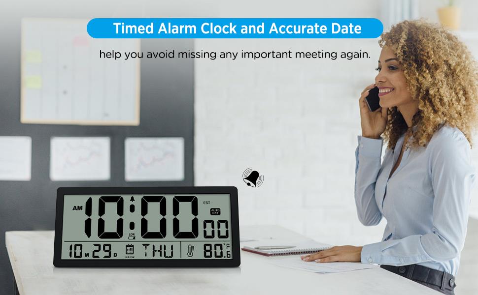large wall clock