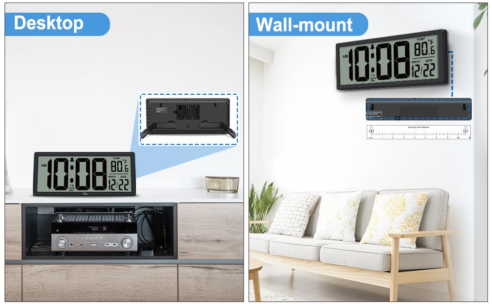 DIGITAL WALL CLOCK