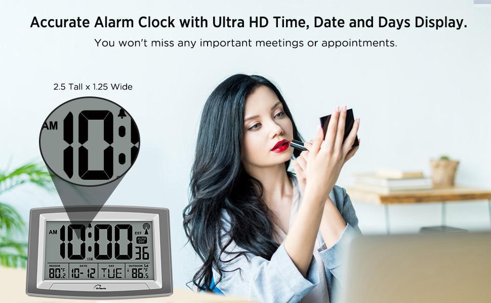 digital alarm clock for bedroom
